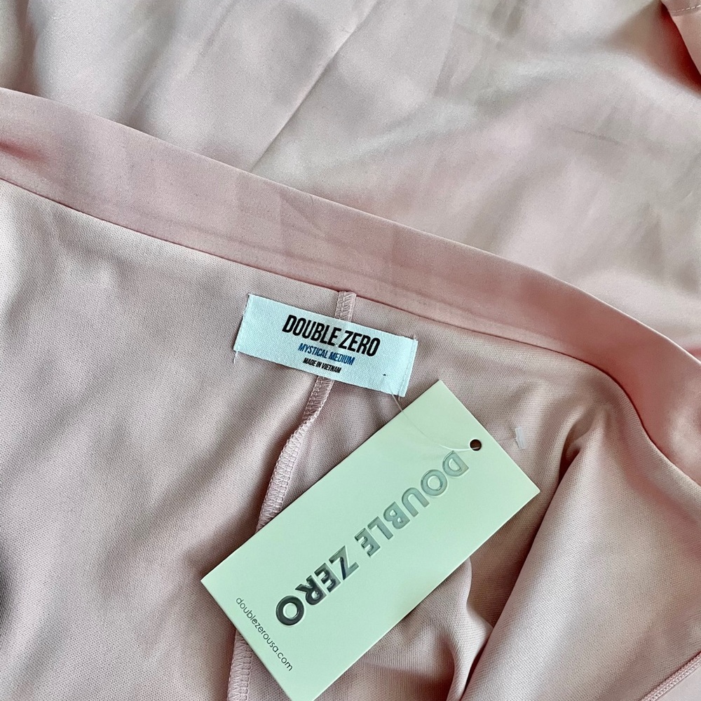 NWT Pink Satin Skirt - Picture 4 of 6